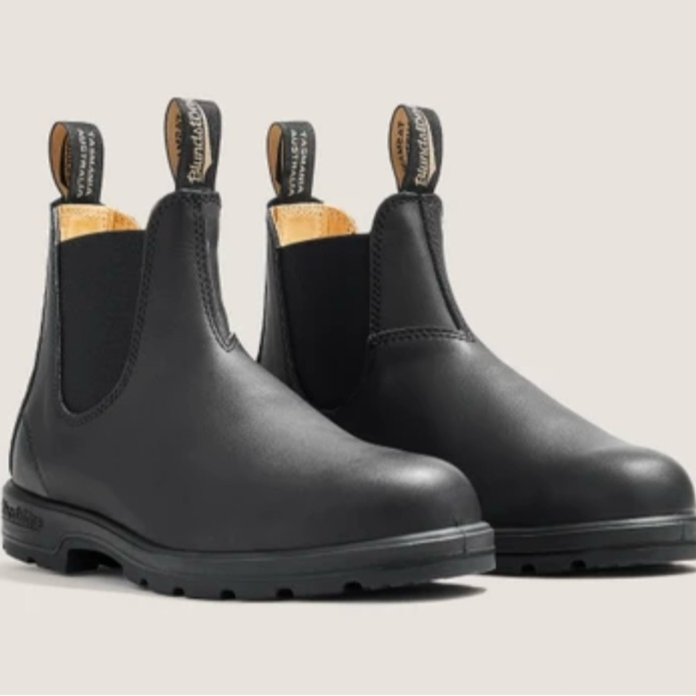 Blundstone Men's Black Leather Boots